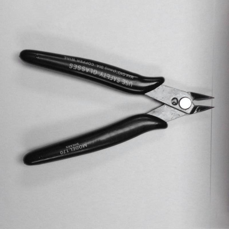 1Pc Diagonal Pliers Electrical Wire Cable Cutters Cutting Side Snips Flush Pliers Nipper Hand Tool With Lightweight Spring Tools