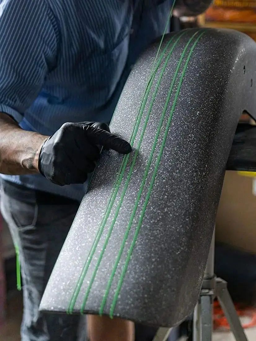 High-Temp Vinyl Fine Line Masking Tape Fineline Tape Green 33M/roll