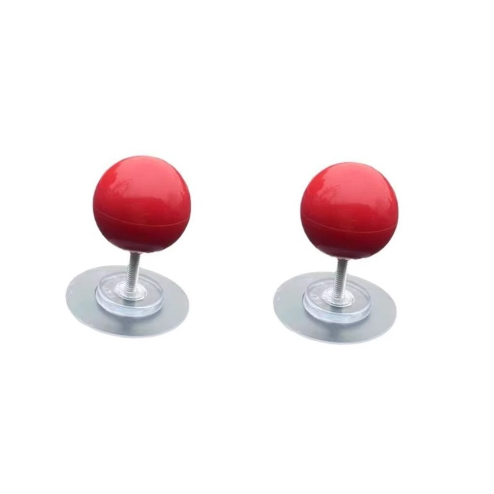 Plastic Rocker Switch Sticker Red Black Red Ball Switch Decoration Black Ball Switch Cover Wall Stickers: Dark Grey