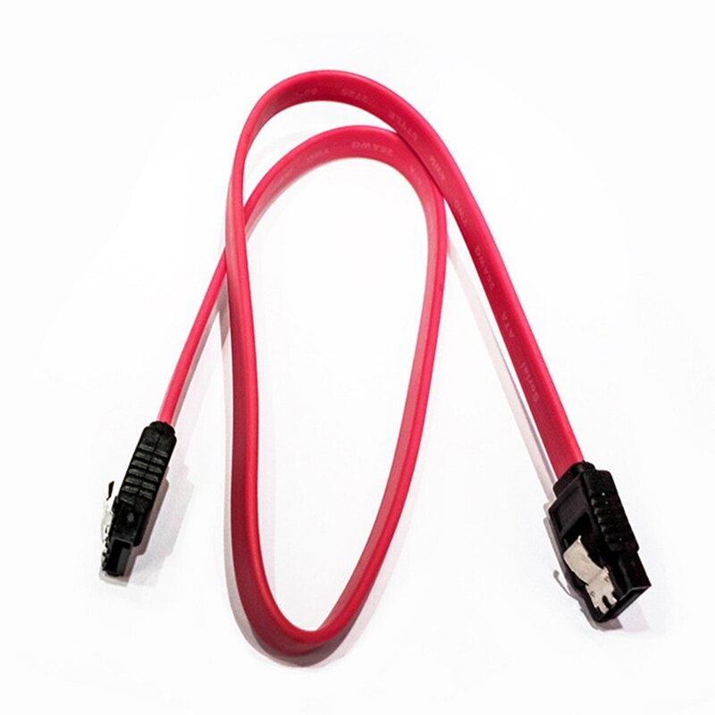 10Pcs Straight-Through Connector SATA 3.0 III High Speed 6.0 Gbps Data Cable with Locking Latch Q99 DJA99