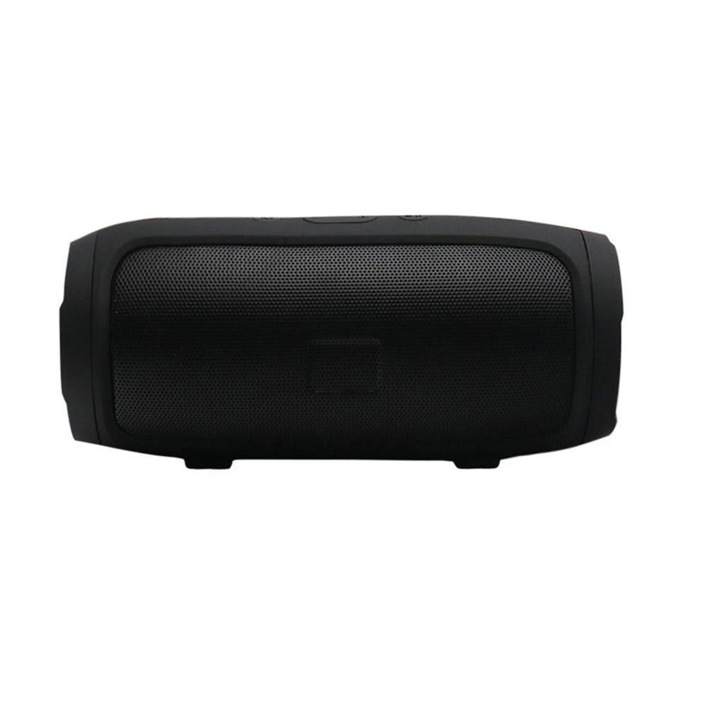 Draagbare Speaker Mini Draadloze Speaker Bluetooth Subwoofer Speakers Drum Soundbar Altavoces Outdoor Sport Waterdichte Boombox: Black