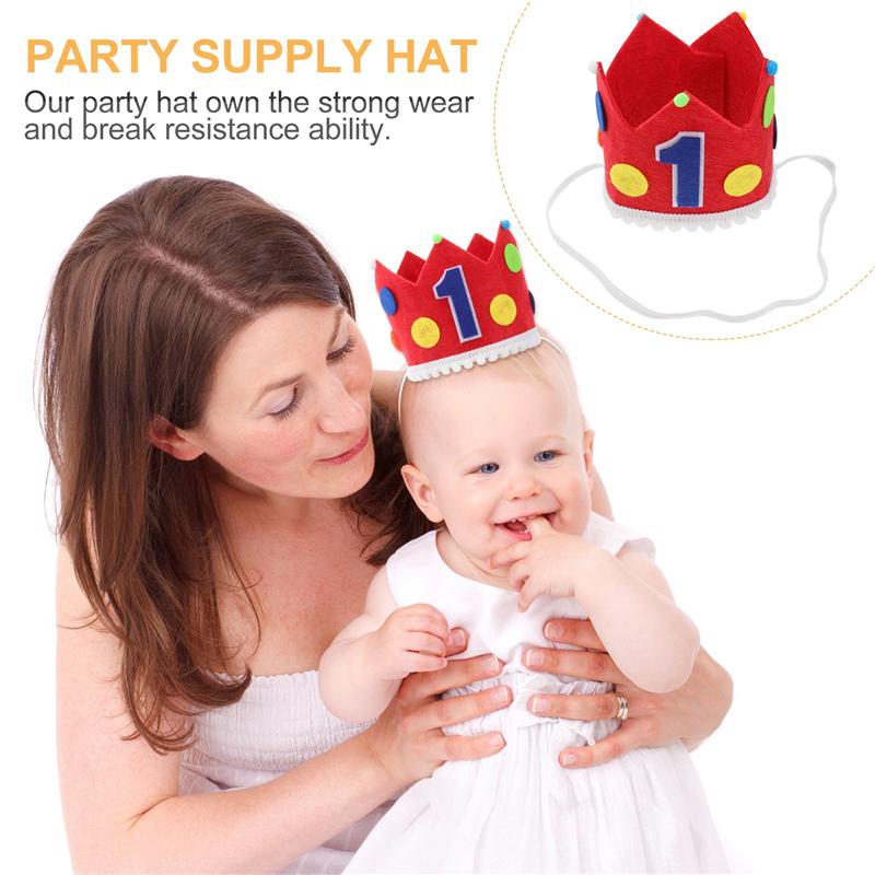 Circus Thema Baby Hoed Baby Eerste Verjaardag Hoed Baby Kids Hoofdband Haar Accessoires Voor Dancing Party Banket