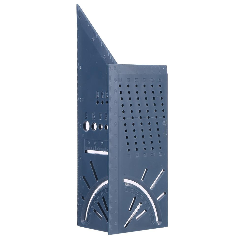 Black/Blue Vertical Angle Aluminum Scriber Dovetail Marking Template Calibration Dovetail Marker Woodworking Tool