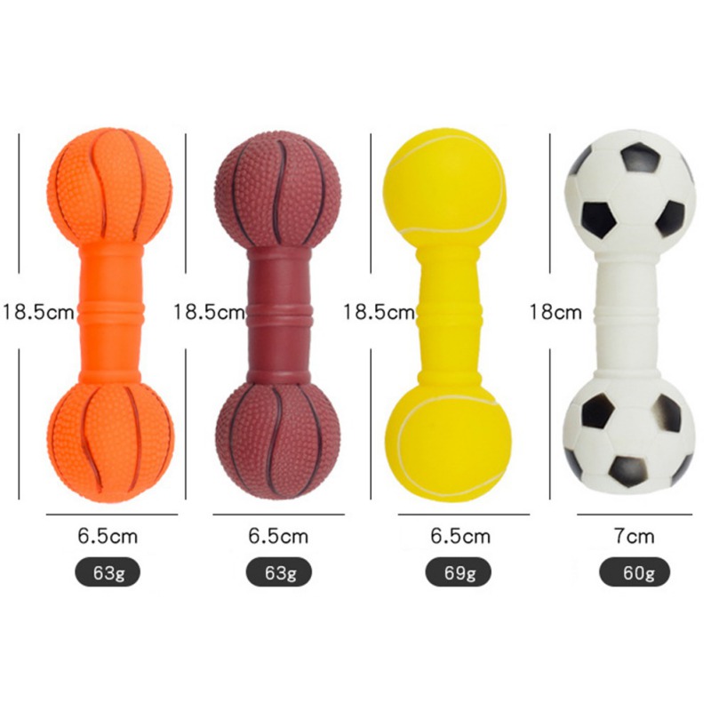 Juguete para perros pequeños con forma de mancuerna, goma para masticar para perros, limpieza de dientes, Chewers, pelota Molar