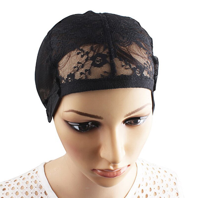 6 Style Glueless Wig Caps Hair Net Hairnets Lace Wig Cap For Making Wigs With Adjustable Strap On The Back Weaving Cap