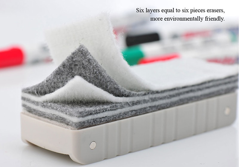 Whiteboard eraser magnet Platinum 6 layers Detachable ER-700 Stationery for school Office
