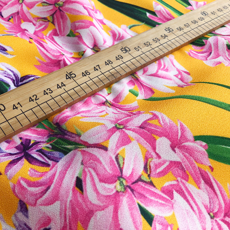 polyester cloth brand with the same pattern fabric skirt shirt pants clothing cloth advanced digital printing