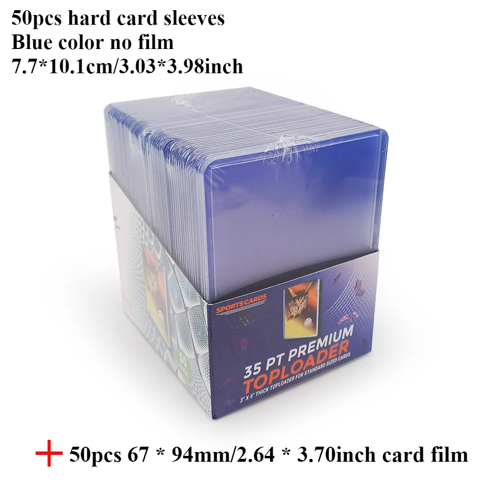 Fundas para tarjetas de 3 "X 4", cargadores superiores, comercio de béisbol, deportes, protectores de tarjetas de fútbol, soporte para tarjetas Toploader de plástico duro, funda para Penny: Gris claro