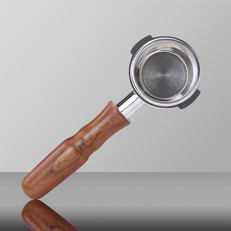 58 mm bodenloser Siebträger für E61 EXPOBAR Gemilai zwei Ohren mit 2 Tassen Filterkorb Kaffeezubehör Espressomaschine Barista: MULTI