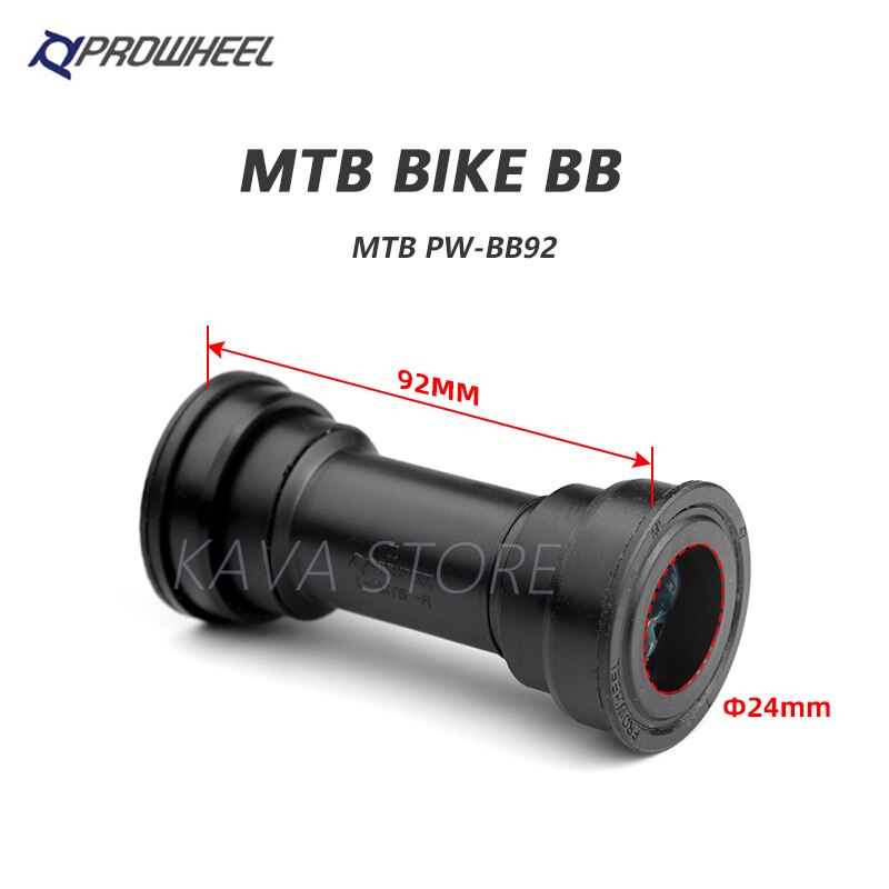 Prowheel pw -bb92/bb73+  mtb bb vejcykel bundbeslag  bb86 bb68 landevejscykel akse til sram gxp 24mm crankset mountainbike