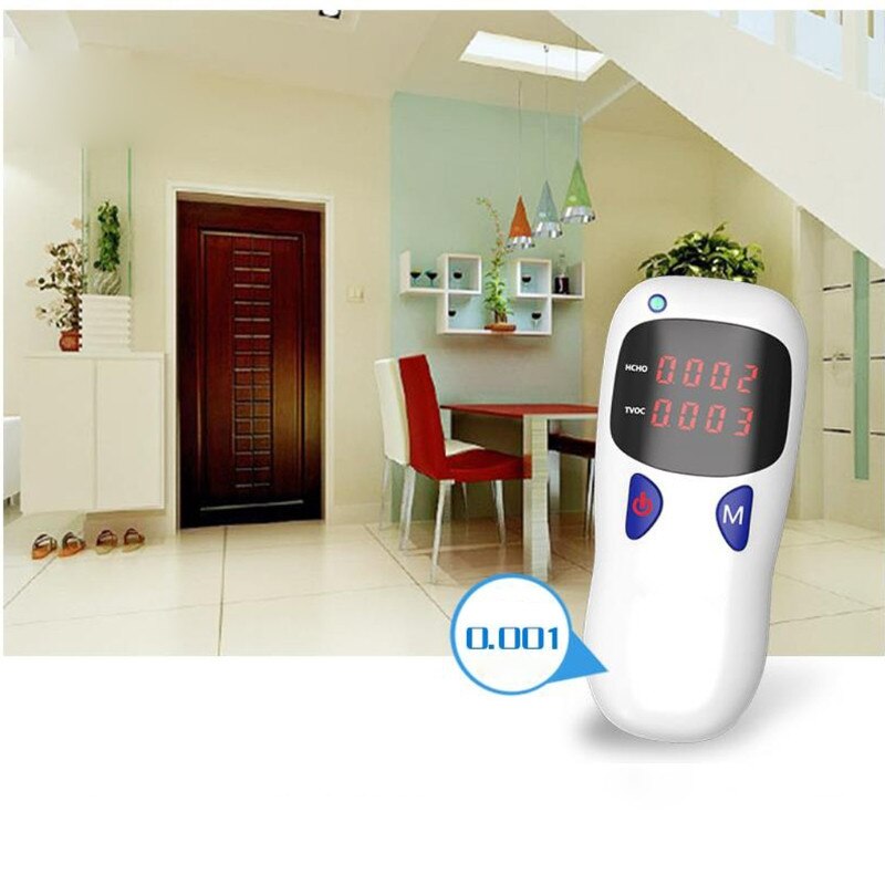 Professionele Digitale Formaldehyde Detector Lucht Tester Analyzer Hcho Tvoc