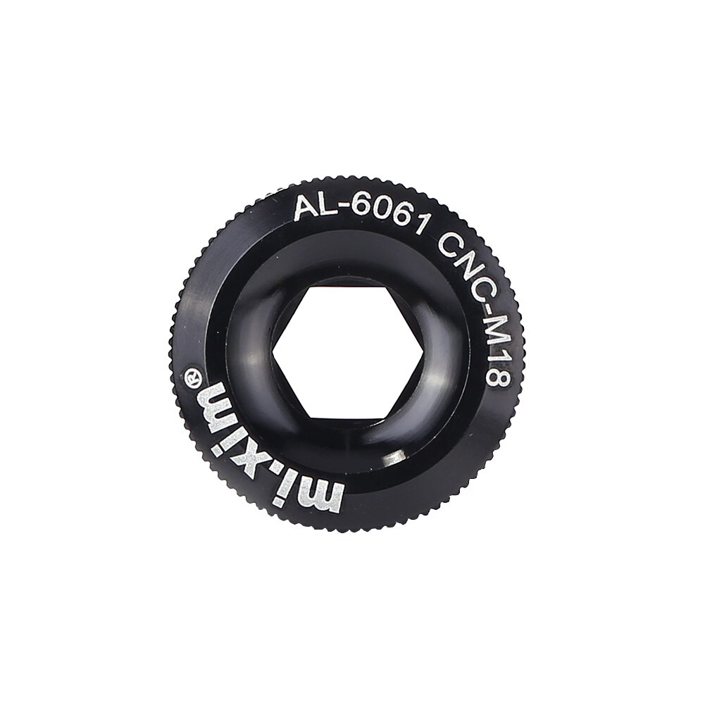 Crank Cover Screw Cap Fitting Mountain MTB Bike Bottom Bracket Crankset Outdoor Anti-resistance Repairing Elements for Mi Xim: Black M18