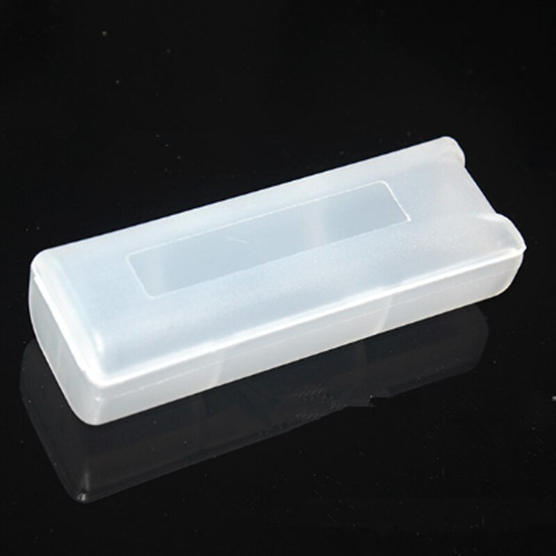 3 pçs plástico 1x18650 bateria caixa organizador 18350 bateria caso titular 17670 16340 caixas de armazenamento de bateria