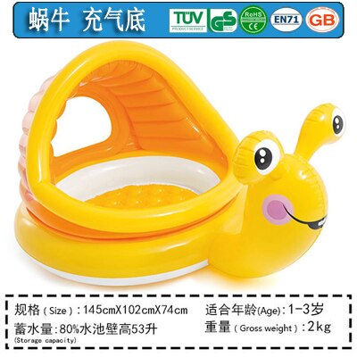 Inflatable Swimming Pool Infant Swimming Pool Bathtub Sand Basin Ocean Ball Pool