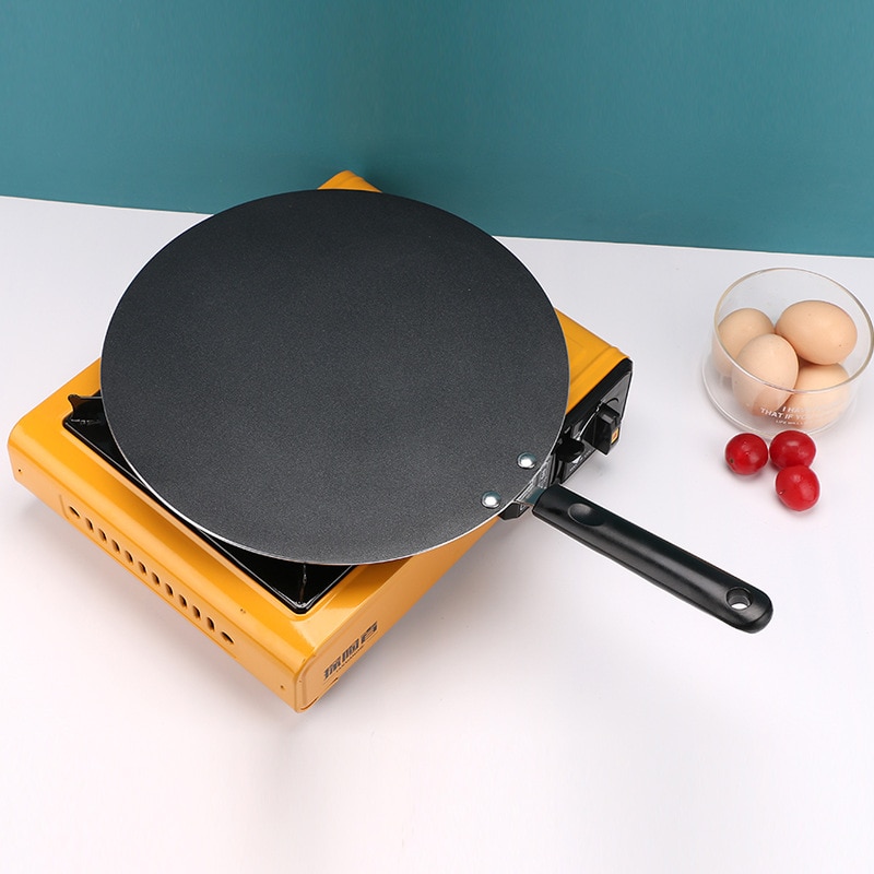 Nonstick Crepe Pancake Pan Round Griddle Fast Omelette Pan Cooking Egg Breakfast Frying Pan Steak Kitchen Non-Stick Cookware
