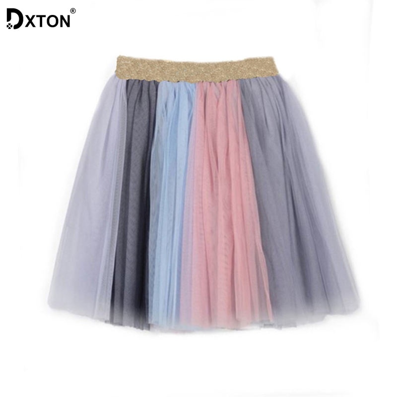 DXTON Baby Girls Skirts Mesh Tutu Kids Skirts Children Girls Tulle Ball Gown Skirts Spring and Winter Party Dance Clothing