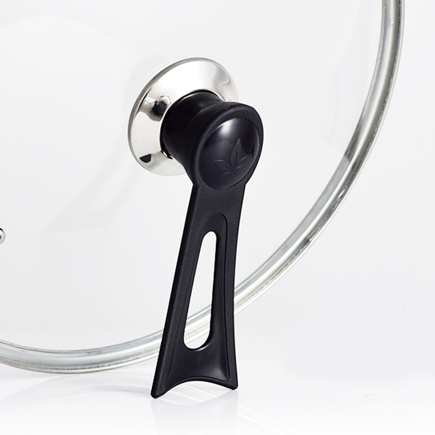 Behogar uniwersalna pokrywka garnka chwyt gałki długa rączka pokrywka Handgrip akcesoria zamienne robić naczynia kuchenne garnek patelnia