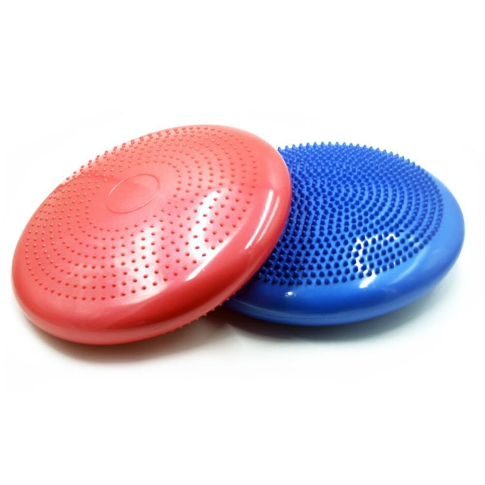 Yoga Balance Pad Fitness Yoga Core Training Cushion Inflatable Stability Balance Disc Balancing Pads Workout Training Tools