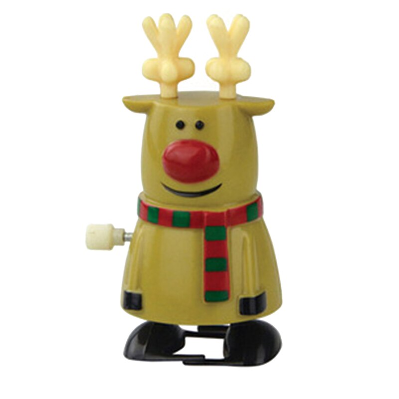 1 Pc Grappige Kerstman Educatief Speelgoed Kerst Clockwork Wind Up Toyarrival Wind Up Classic Baby Speelgoed vintage: type F
