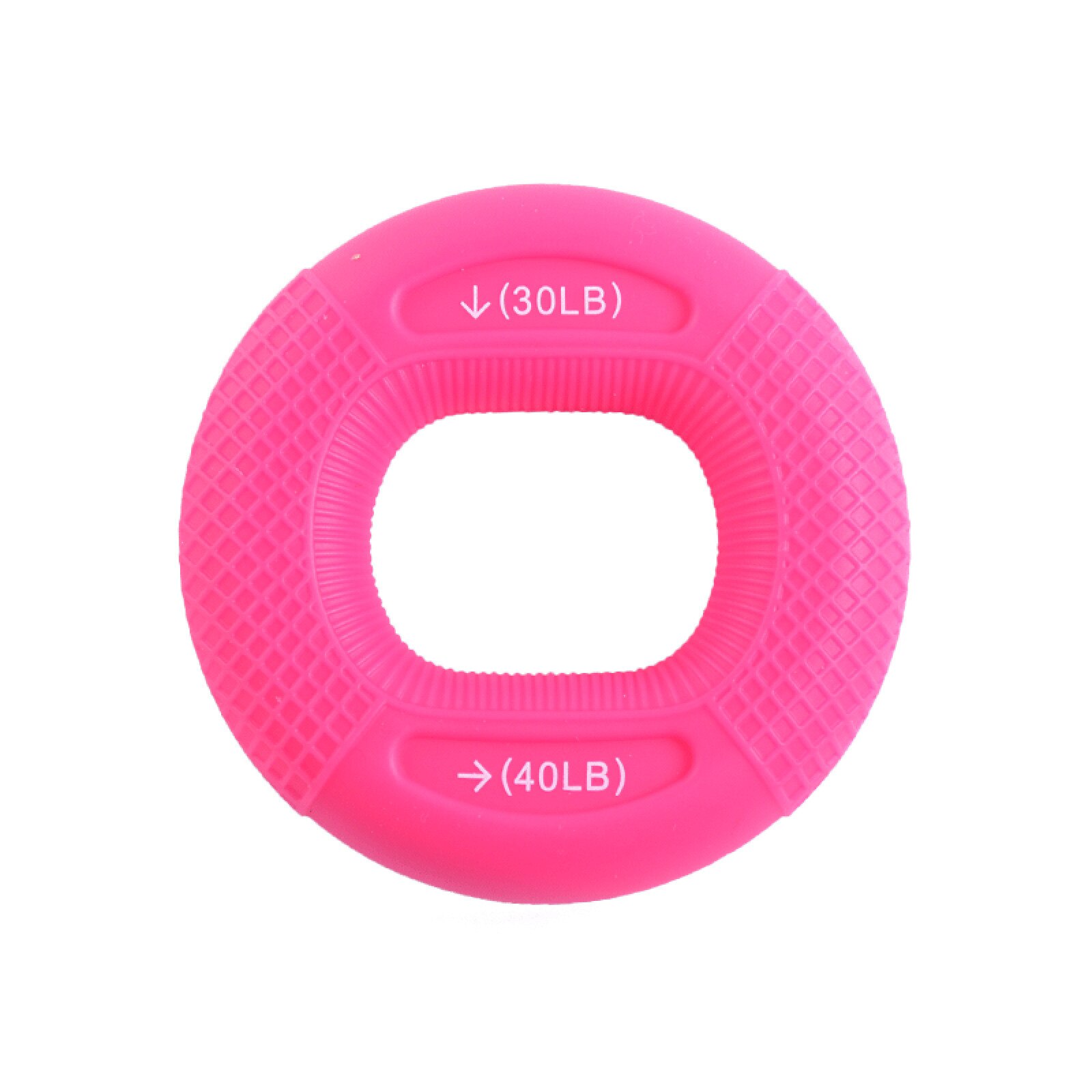 Silicone Adjustable Hand Grip 20-80LB Gripping Ring Finger Forearm Trainer Carpal Expander Muscle Workout Exercise Sport Fitness: Red