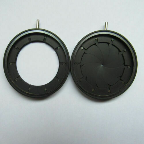Iris mécanique multi-tailles, diaphragme d&#39;ouverture réglable pour Microscope/caméra 1 pièce