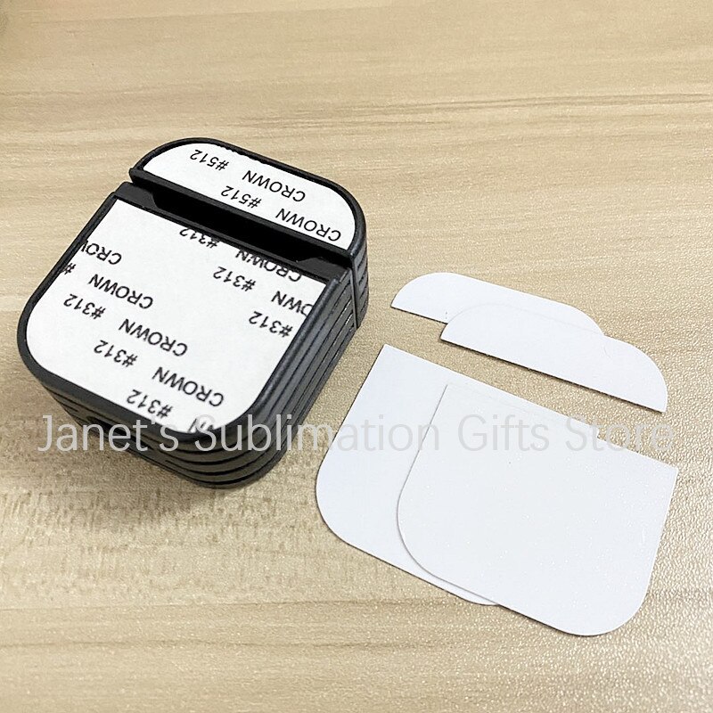 5 Stuks Blanco Cover Voor Airpods1 2 Sublimatie Pc Case Voor Airpods Pro Draadloze Koptelefoon Aluminium Plaat Insert