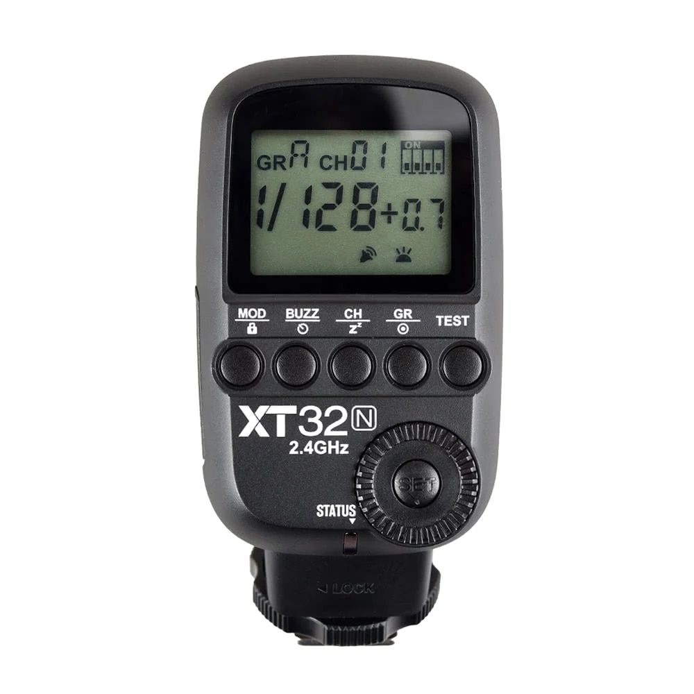 Godox XT32N Draadloze Power Control Flash Trigger Zender 2.4G Draadloze X Systeem 1/8000 S High-Speed sync Voor Nikon Camera &#39;S