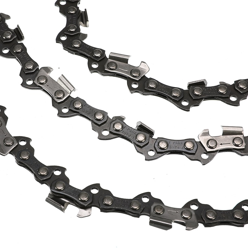 16 Inch 3/8LP 050" Chain Saw Guide Bar With 3pcs Semi Chisel Chains For STIHL 009 012 021 E180 MS180 MS190