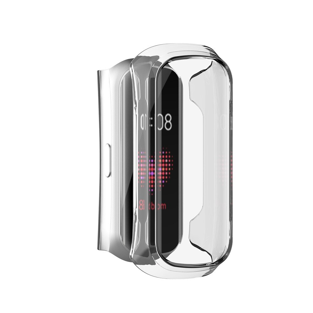Mjuk skärm tpu genomskinligt skyddsfodral för samsung galaxy fit-e sm -r375 klockskydd skydd skal tillbehör för bandrem