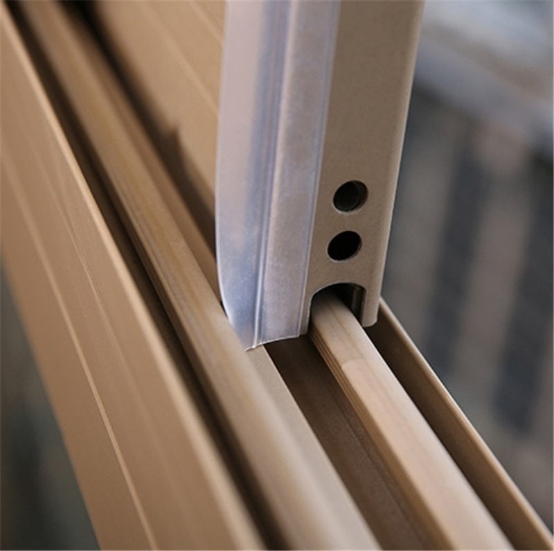 1m/3.3ft vindue døre gennemsigtig vindtæt vandtæt høj over silikone bar dør tætningsliste