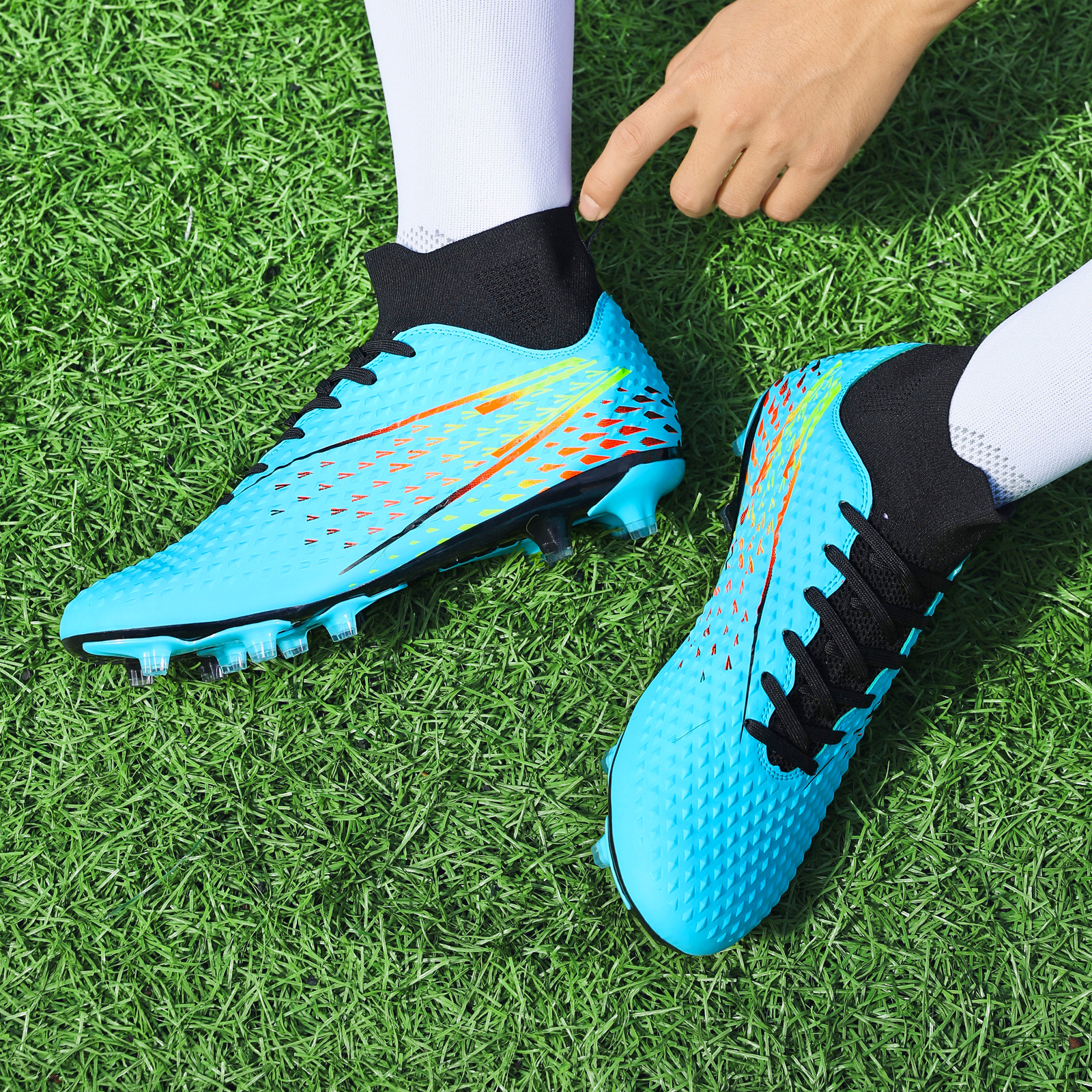 Voetbalschoenen voor heren Casual voetbalschoenen Volwassenen Professioneel voetbal Tiener Antislip buitensportschoenen Nieuw