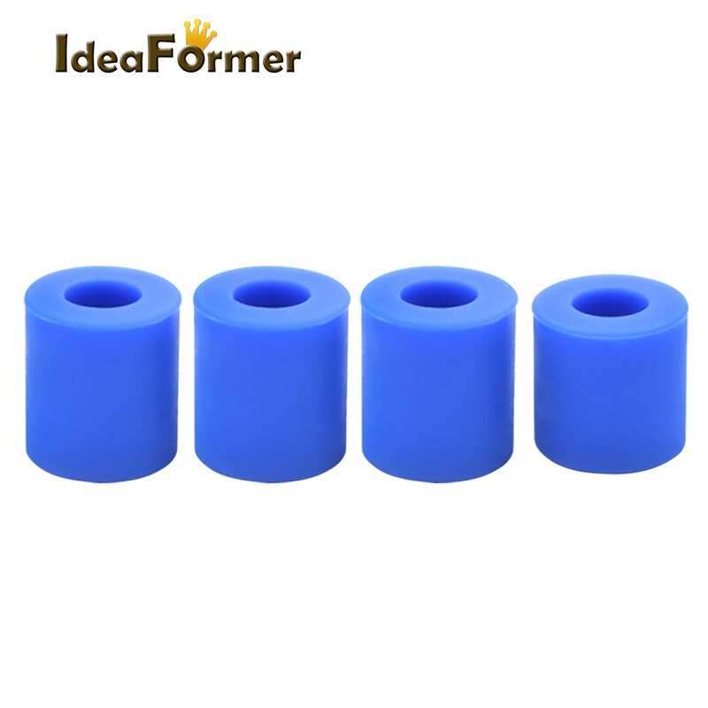 Il letto caldo del distanziatore solido ad alta temperatura del Silicone delle parti della stampante 3D che livella la colonna 3pcs lungo + 1PC corto per il Ender-3 CR10S/di CR-10: 2 set / Blue