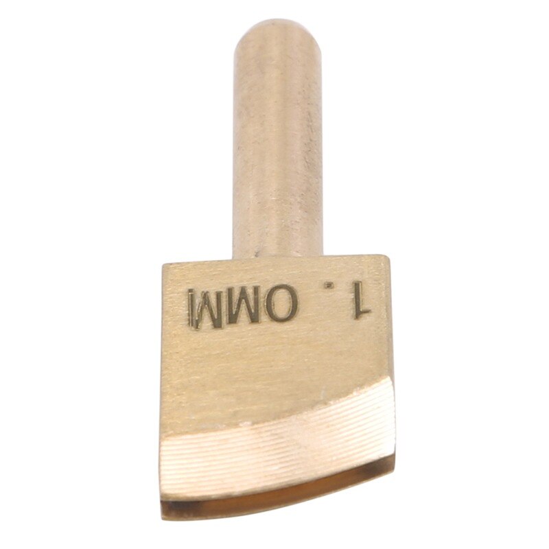 Leather Electric Brass Solder Soldering Iron Tip To Burn The Edge Leather Craft Press Edge Sealing Machine Line Pyrography Tool: 1mm
