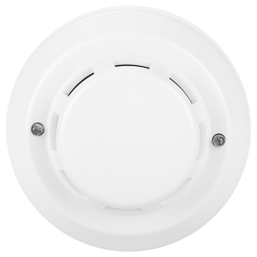 Wired Network Photoelectric Smoke Detector IR Alarm Fire Security DC 12V~DC 30V