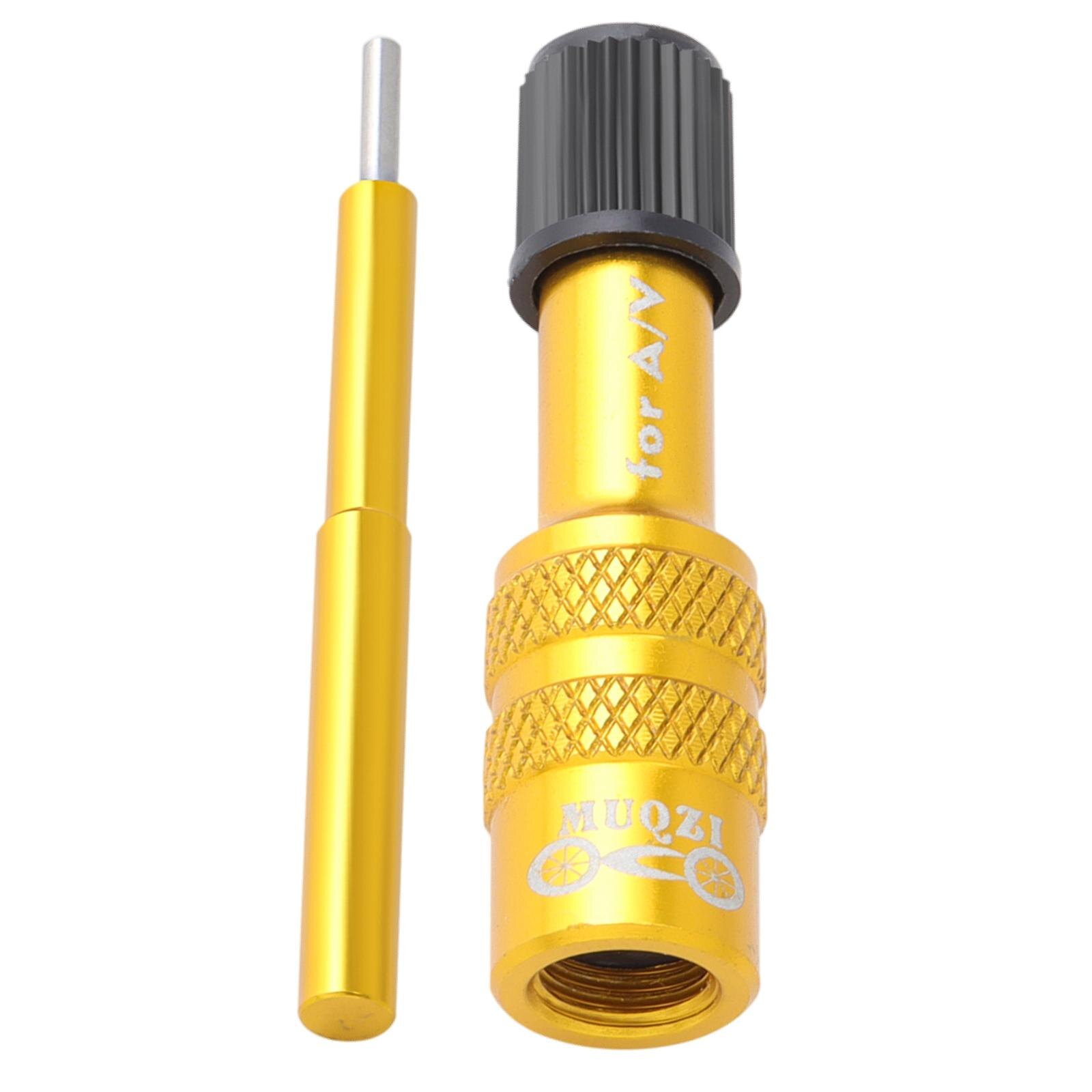 Fiets Voorvork Valve Adapter Converter Mtb Downhill Fiets Fietsen Onderdelen: Gold