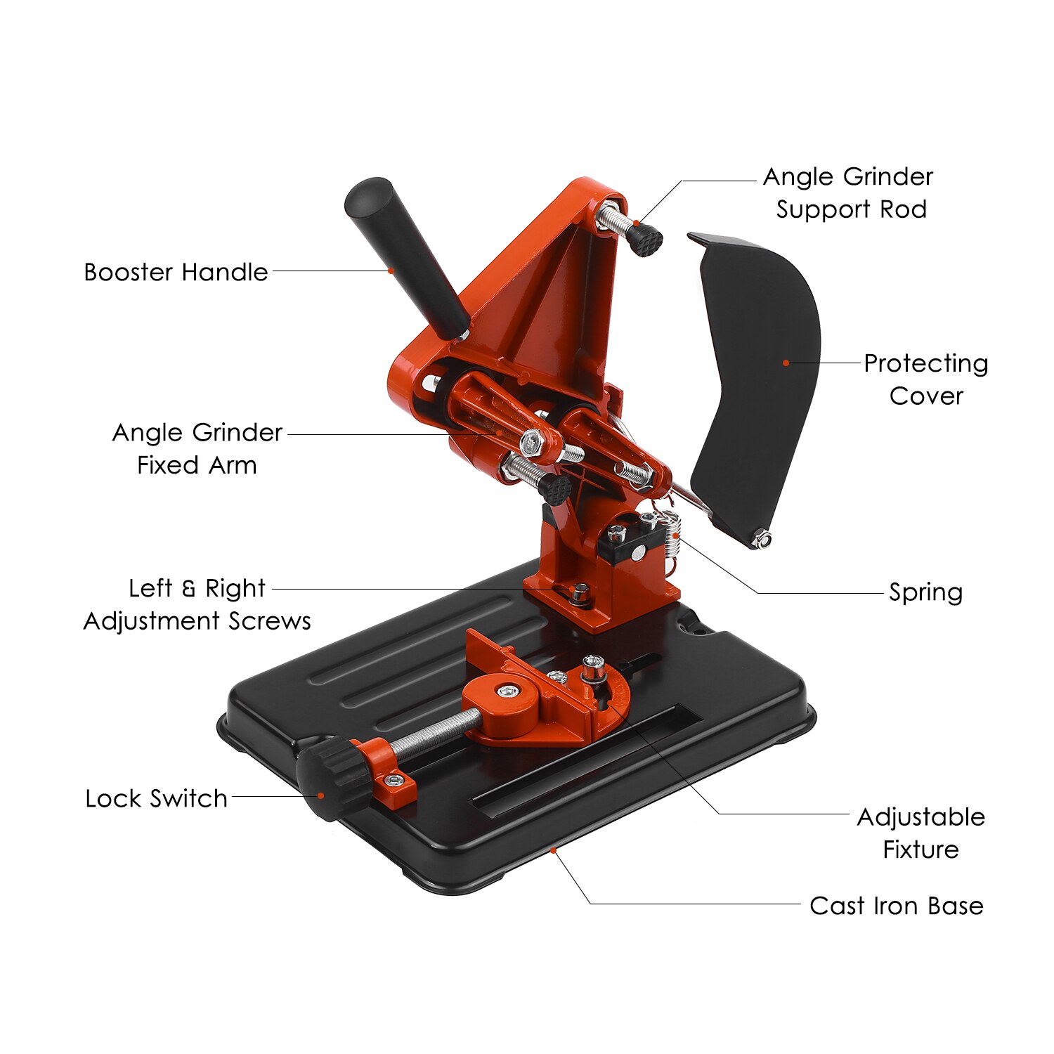 Angle Grinder Stand Grinder Holder Cutting Positioning Multifunctional Universal Tools Support Bracket Holder Cutting Machine