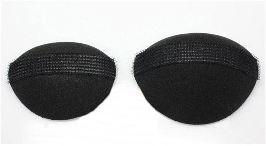 2 pcs haar base bump styling insert tool volume pluizige prinses styling toegenomen haar spons haar bladerdeeg