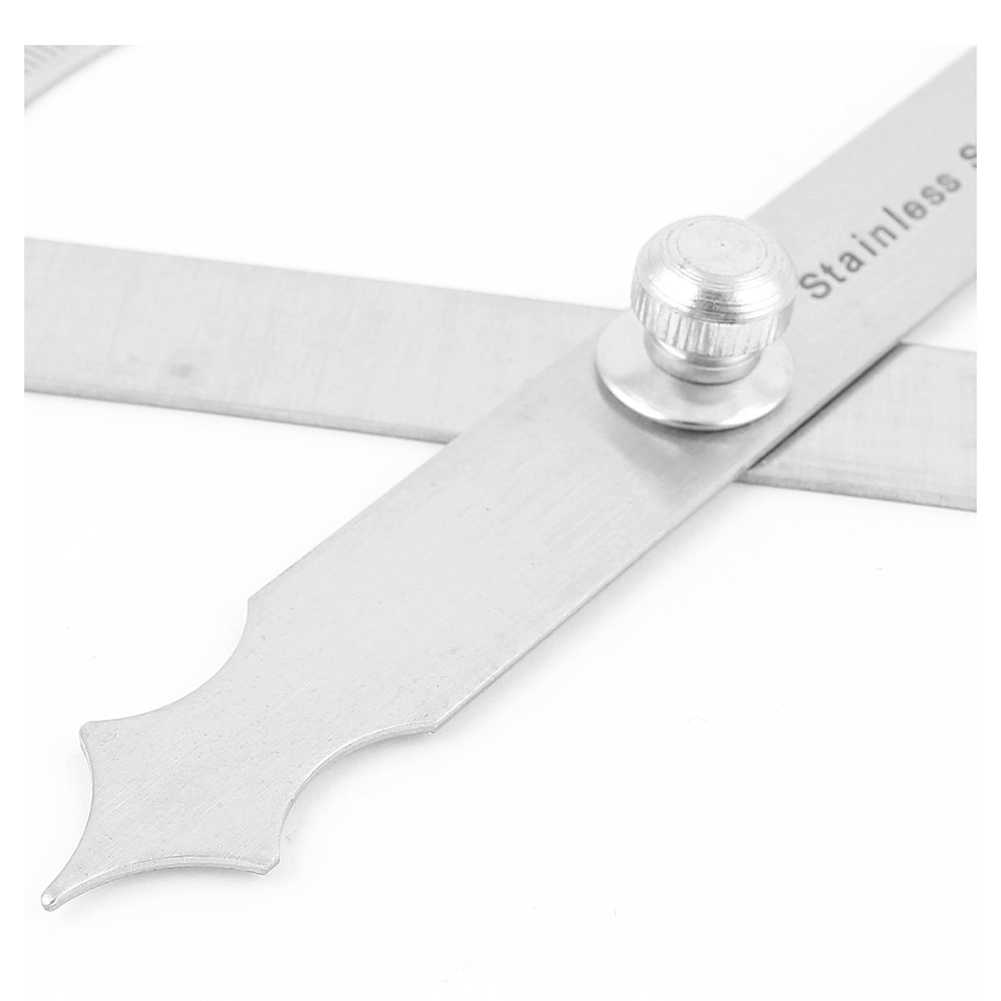 Carpenter Architect Stainless Steel Rotary Protractor Angle Ruler