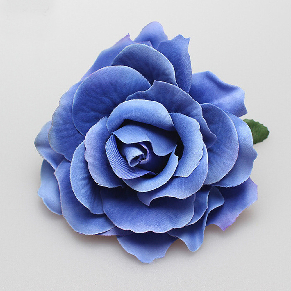 Bloemen Haarspeldjes Voor DIY Hoofdtooi Voor Bruids Massaal Doek Rode Roos Bloem Haarspeld Haar Clip Party Haaraccessoires Goedkoop: Army Green