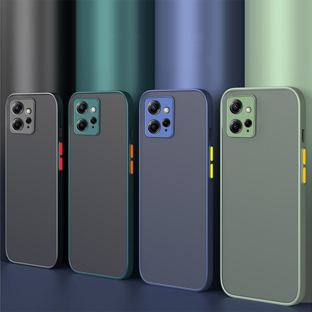 Xiaomi redmi note 12 4g global case voor redmi note 12 cover coque fundas matte translucent hard pc protective phone bumper