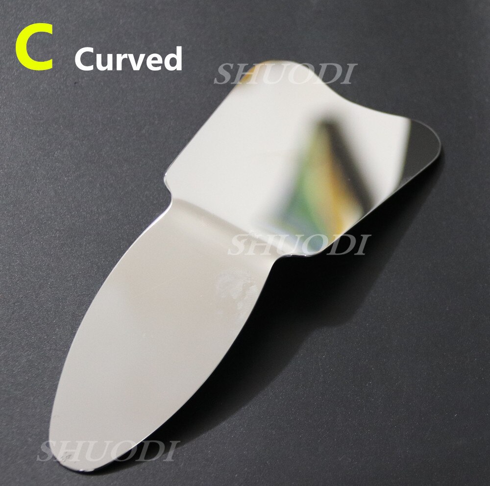 3 pièces/2 pièces ensemble dentaire orthodontique dents blanchissant photographique miroir réflecteur miroir Double face Instrument outil: 2 pieces C