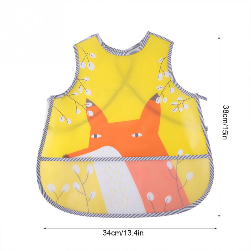 Bib Alimentação do bebê Babadores Almoço À Prova D' Água EVA Dos Desenhos Animados Da Criança Crianças Roupas Avental Do Bebê de Alimentação Babadores para bebês Arrotar Roupas