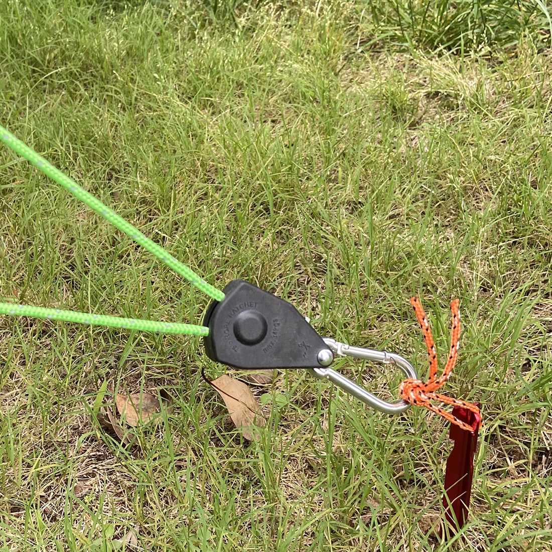 Campingvindspänne repspännare repkrok campingtält fastspänningsremskiva krok spärrhake utomhushjul spärrhake