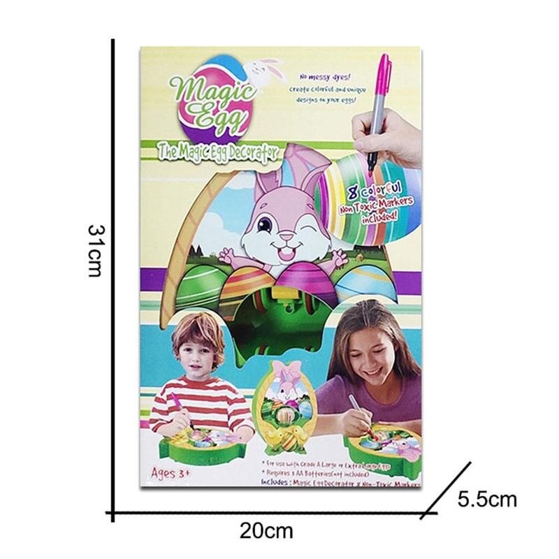 Paasei Spinner Diy Easter Egg Decorating Coloring Kit Ei Spinner Machine Met Accessoires Kinderen Spelen Speelgoed