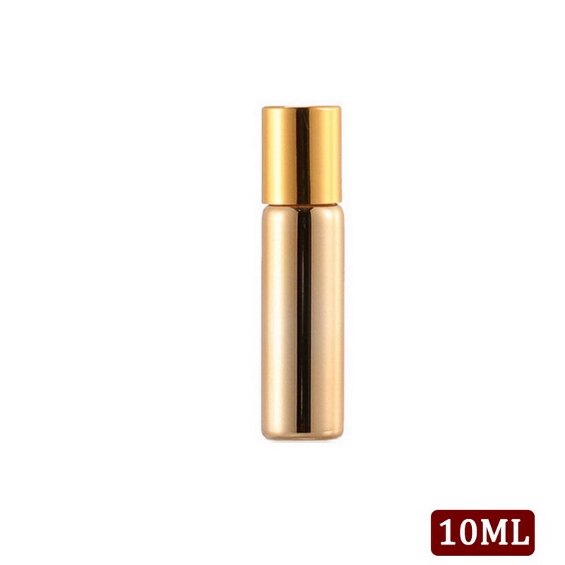1pc bouteilles d'huile essentielle vaporisateur/rouleau sur acier inoxydable rouleau boule masseur crème pour les yeux parfum rechargeable bouteille vide 5ml 10ml: G332028