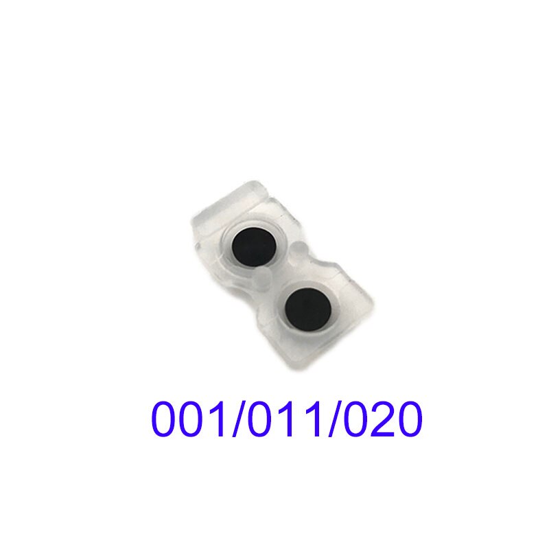 Leitfähigen gummi Pad JDS 001 011 020 030 040 050 JDM 055 L1 R1 L2 R2 Gummi Silizium Leitfähigen Geschmack Pad einstellen Für PS4 DualShock: JDS-001