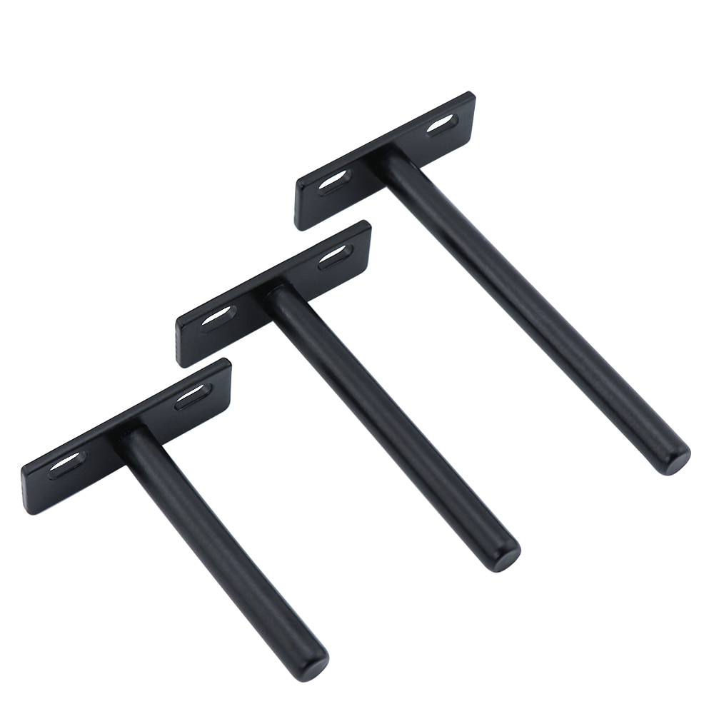 10PCS 3"4"5" Folding Shelf Support Bracket Hidden Floating Wall Shelf Support Brackets for Heavy Duty Bracket