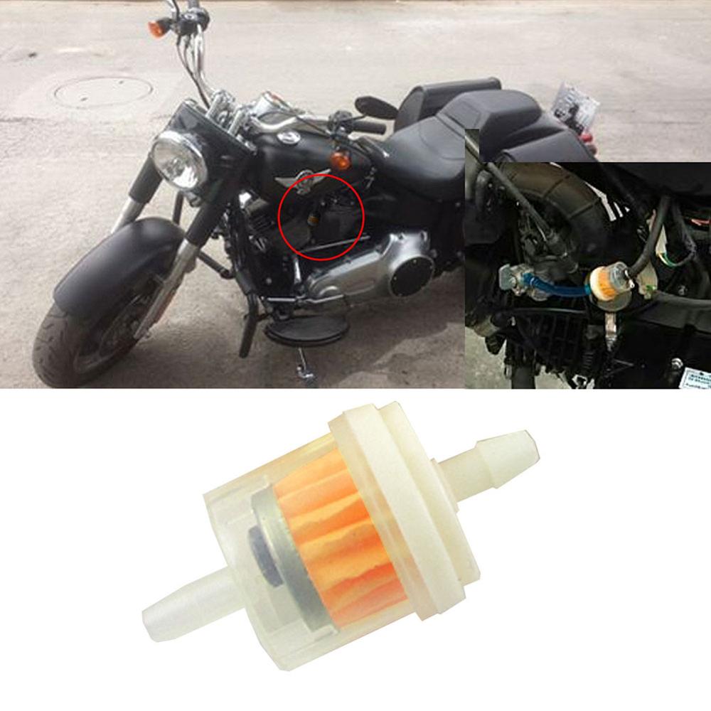 10 pièces universel moto Mini petit moteur en ligne Carb carburant gaz filtre 1/4 "6mm