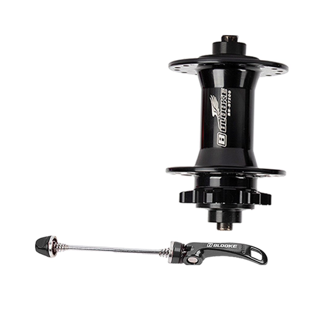 Bicycle Hubs Sealed Bearing MTB Mountain Bike Hub Quick Release set 32 holes Disc Brake 2 Bearings 8-11speed: Black Front