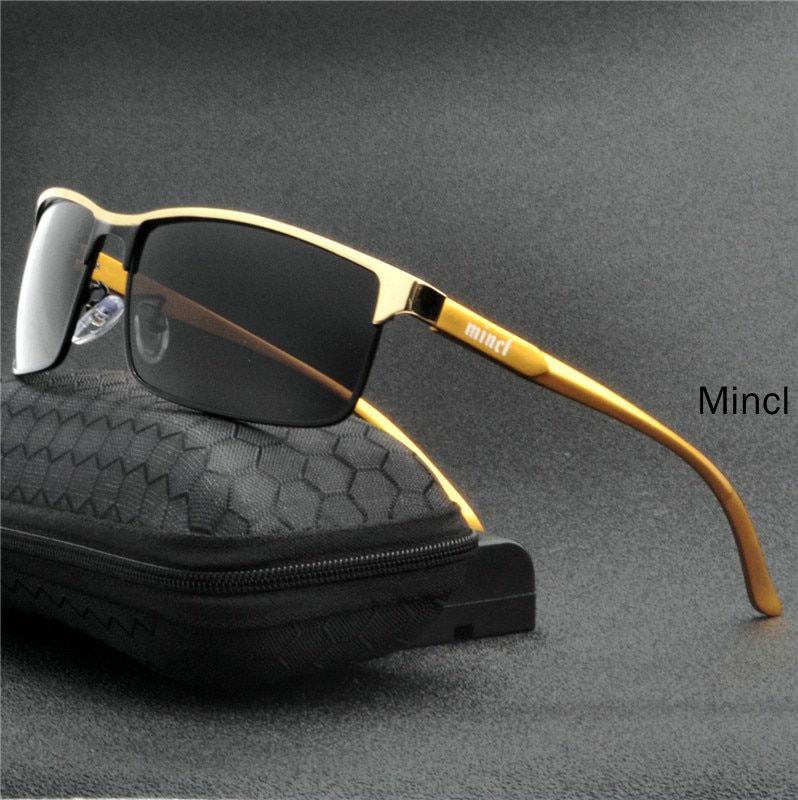 Men Aluminum black Sunglasses HD Polarized UV400 Mirror Male Square brown Driving goggles Sun Glasses Women For Men FML